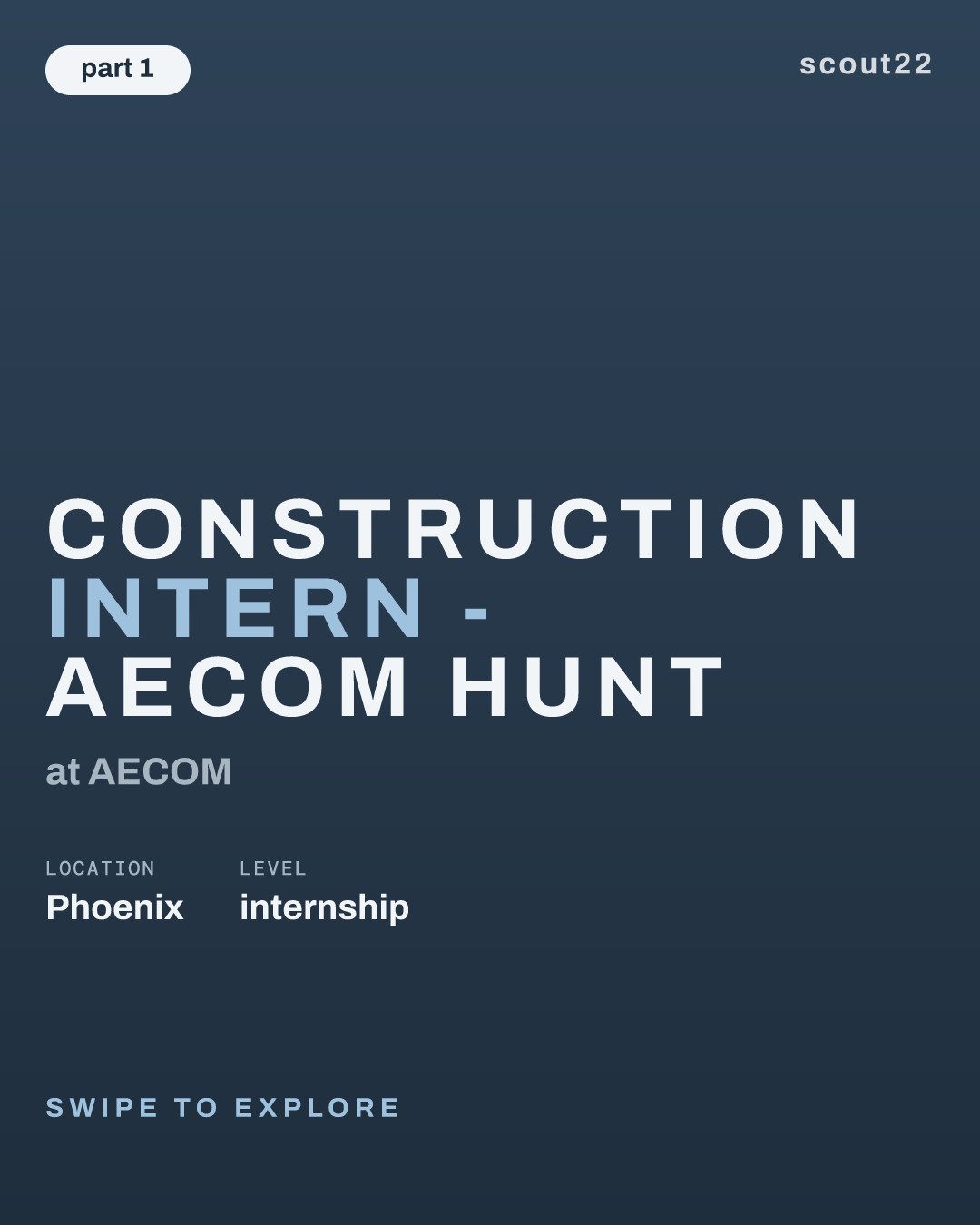 Construction Intern - AECOM hunt at AECOM