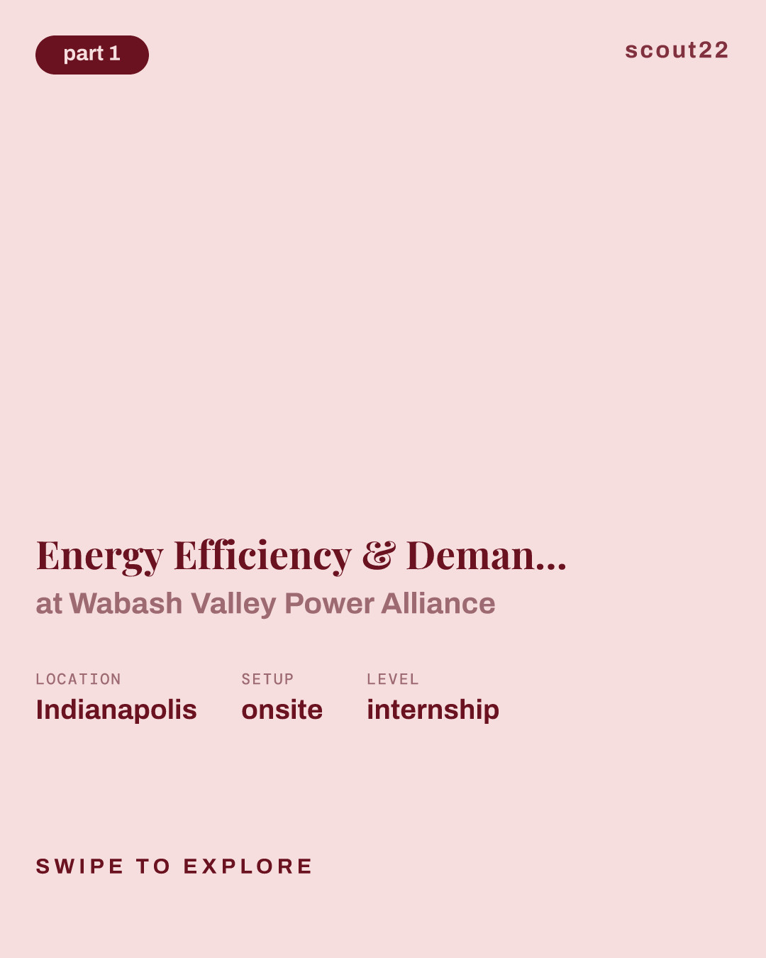 Energy Efficiency & Demand Response Internship - Summer 2027 at Wabash Valley Power Alliance