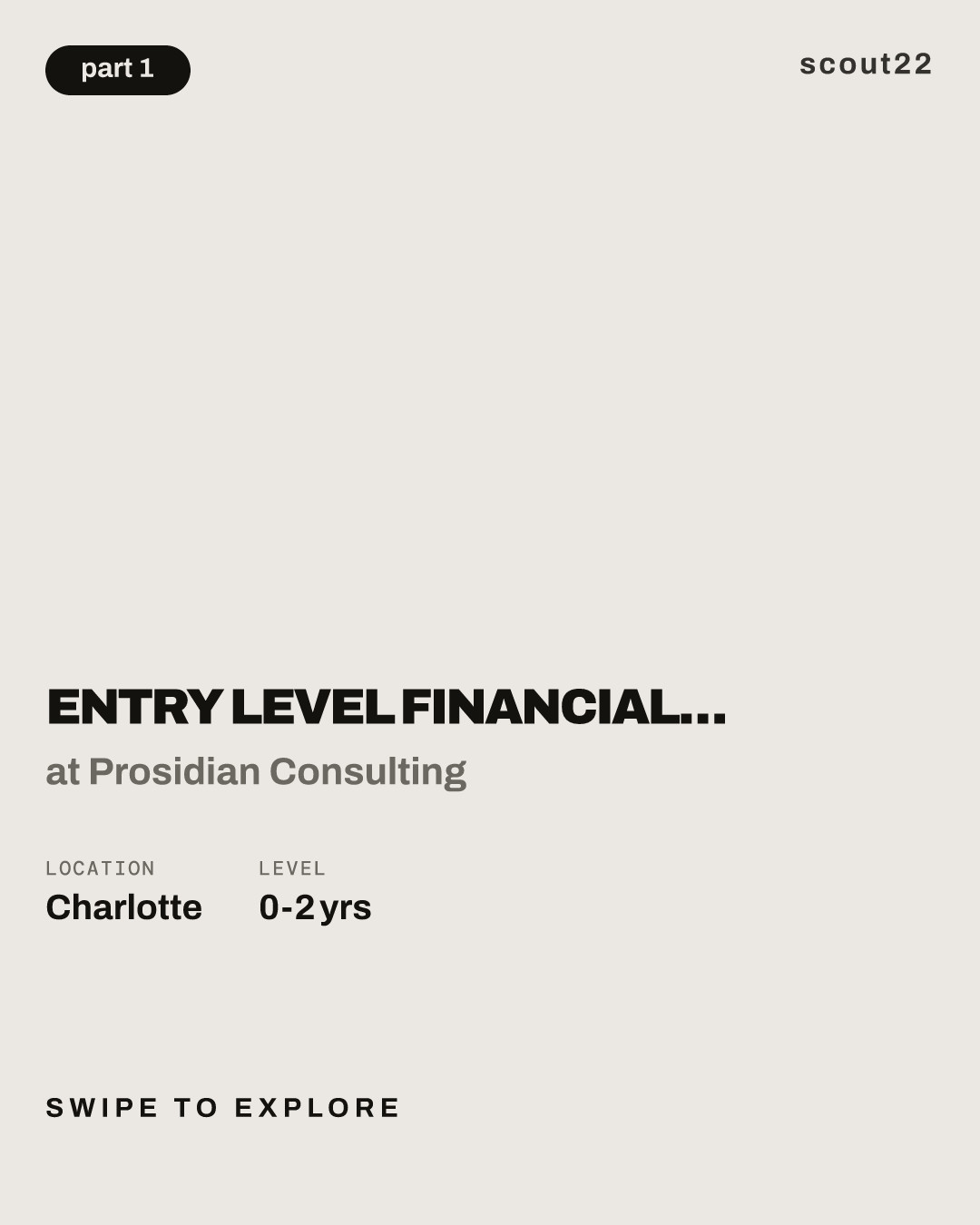 Entry Level Financial Analyst | Financial Analyst [COC0040039] at Prosidian Consulting