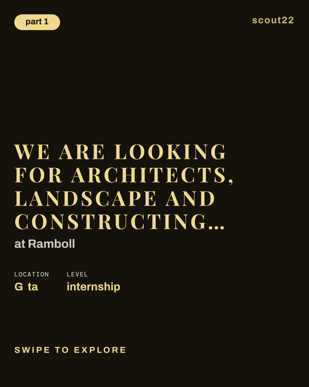 We are looking for architects, landscape and constructing interns in Faroe Island at Ramboll