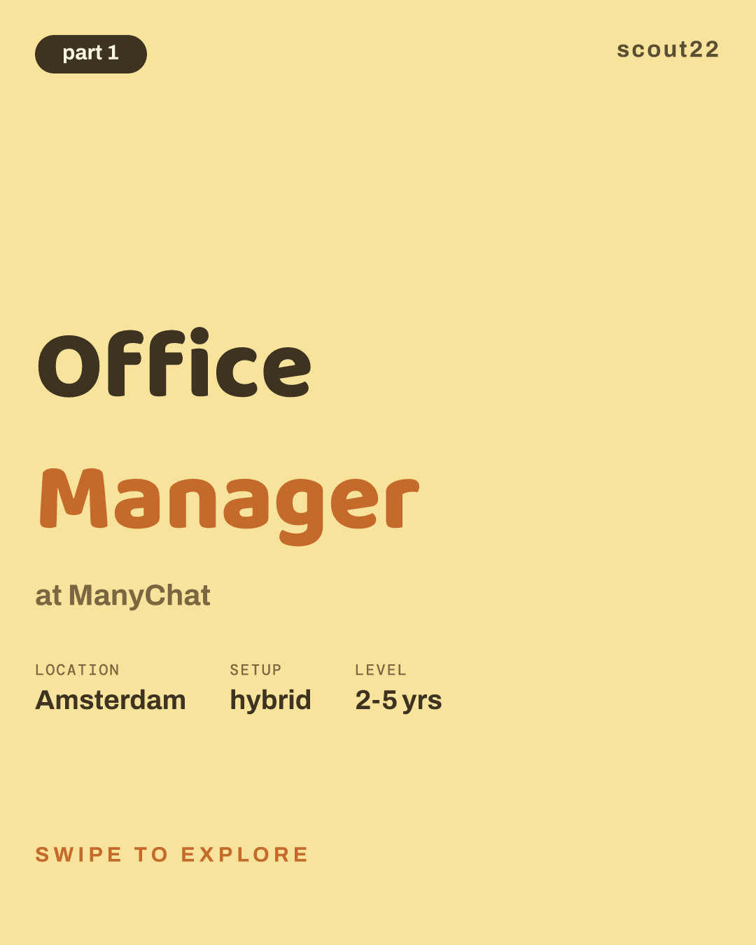 Office Manager at ManyChat