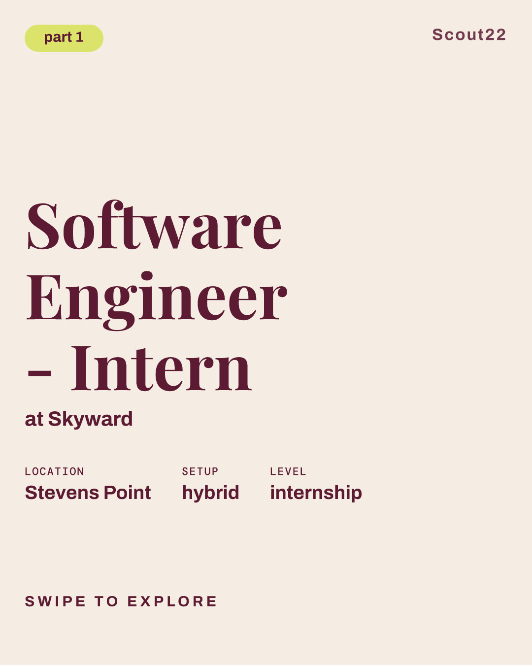 Software Engineer - Intern at Skyward