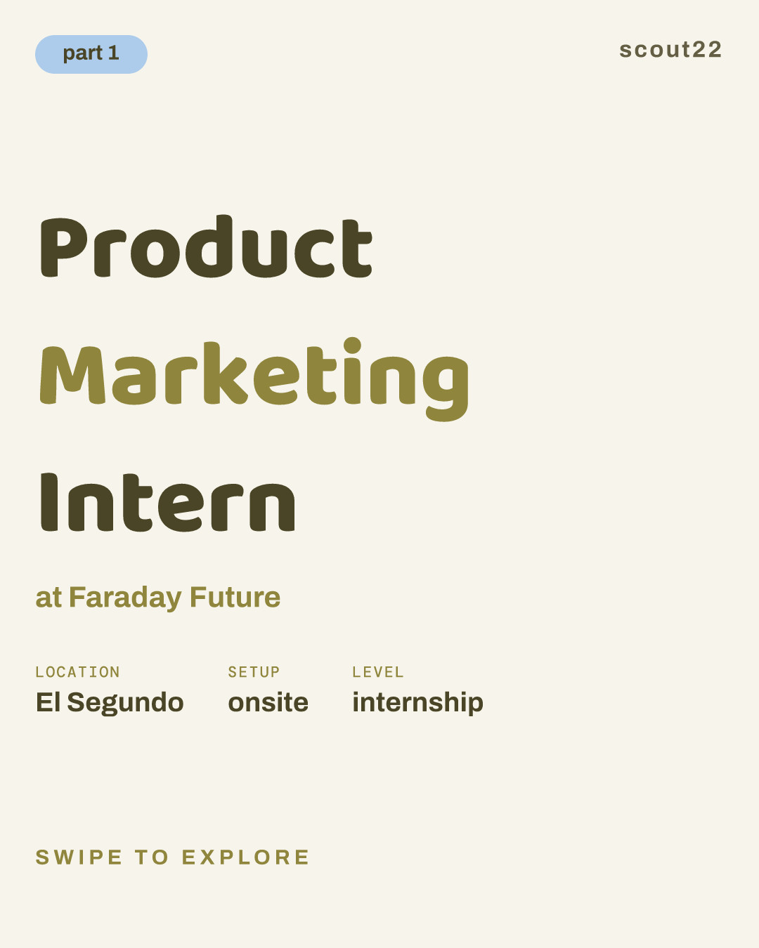 Product Marketing Intern at Faraday Future