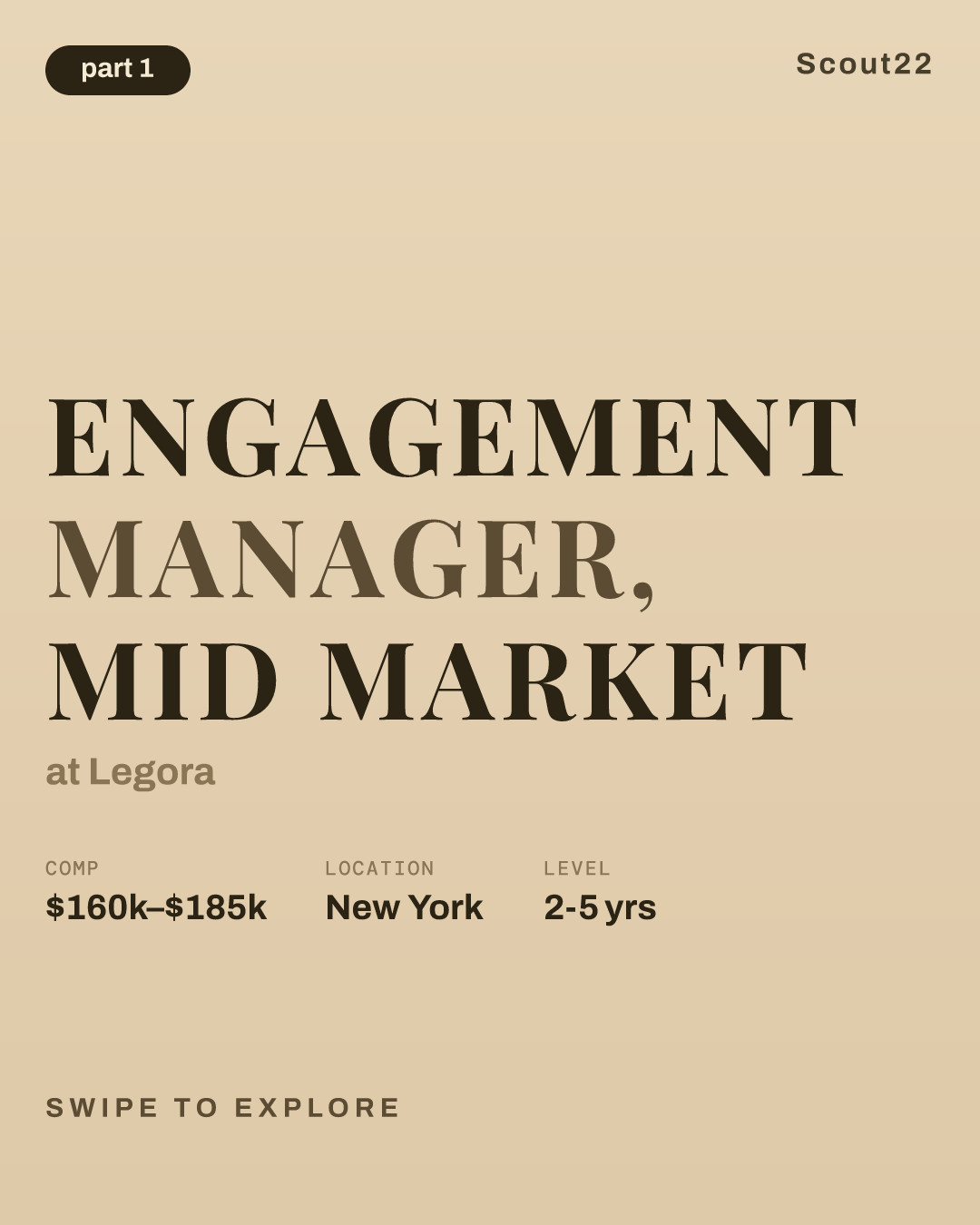 Engagement Manager, Mid Market at Legora