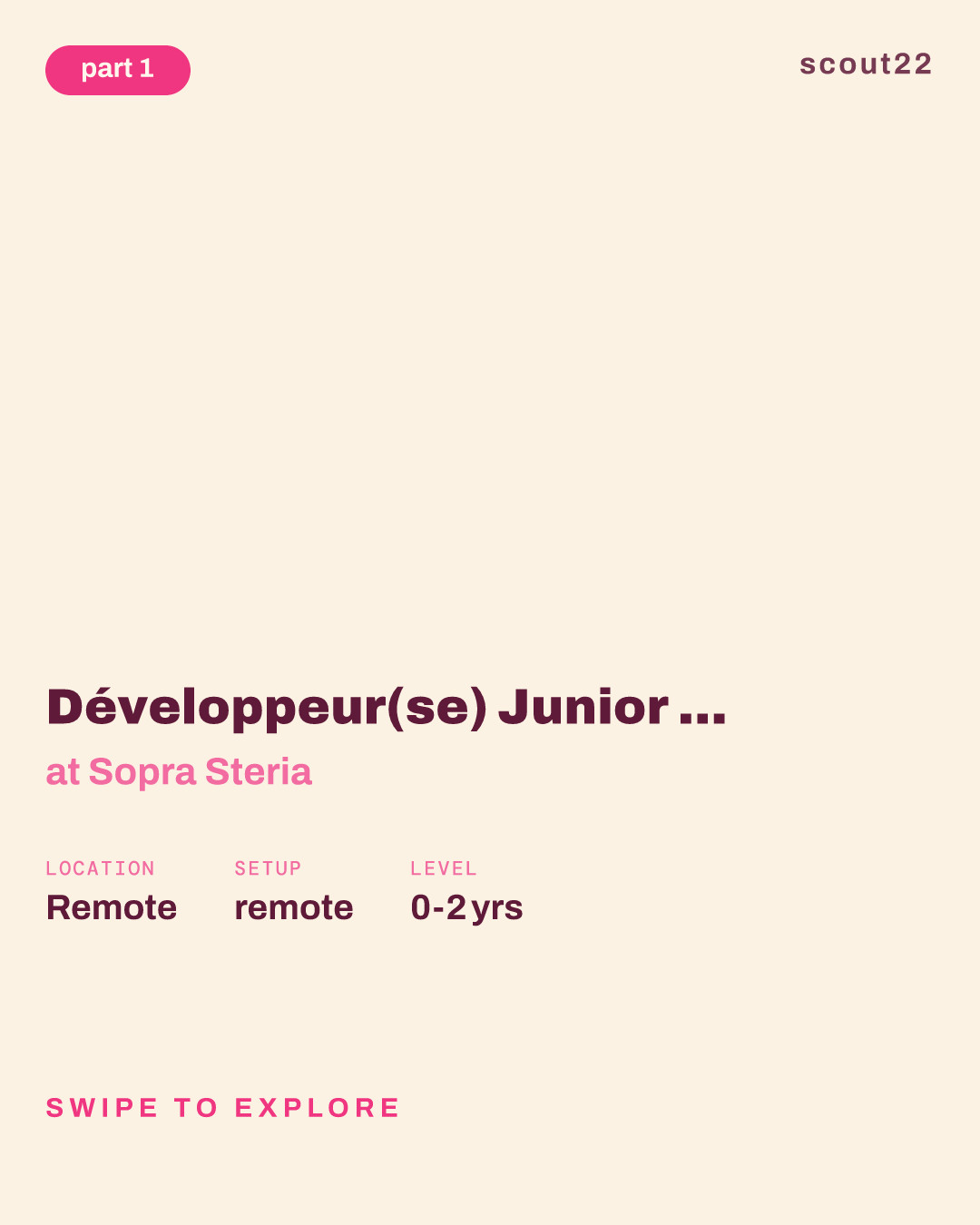 Développeur(se) Junior -  C# .NET  - Services Financiers  - Strasbourg at Sopra Steria
