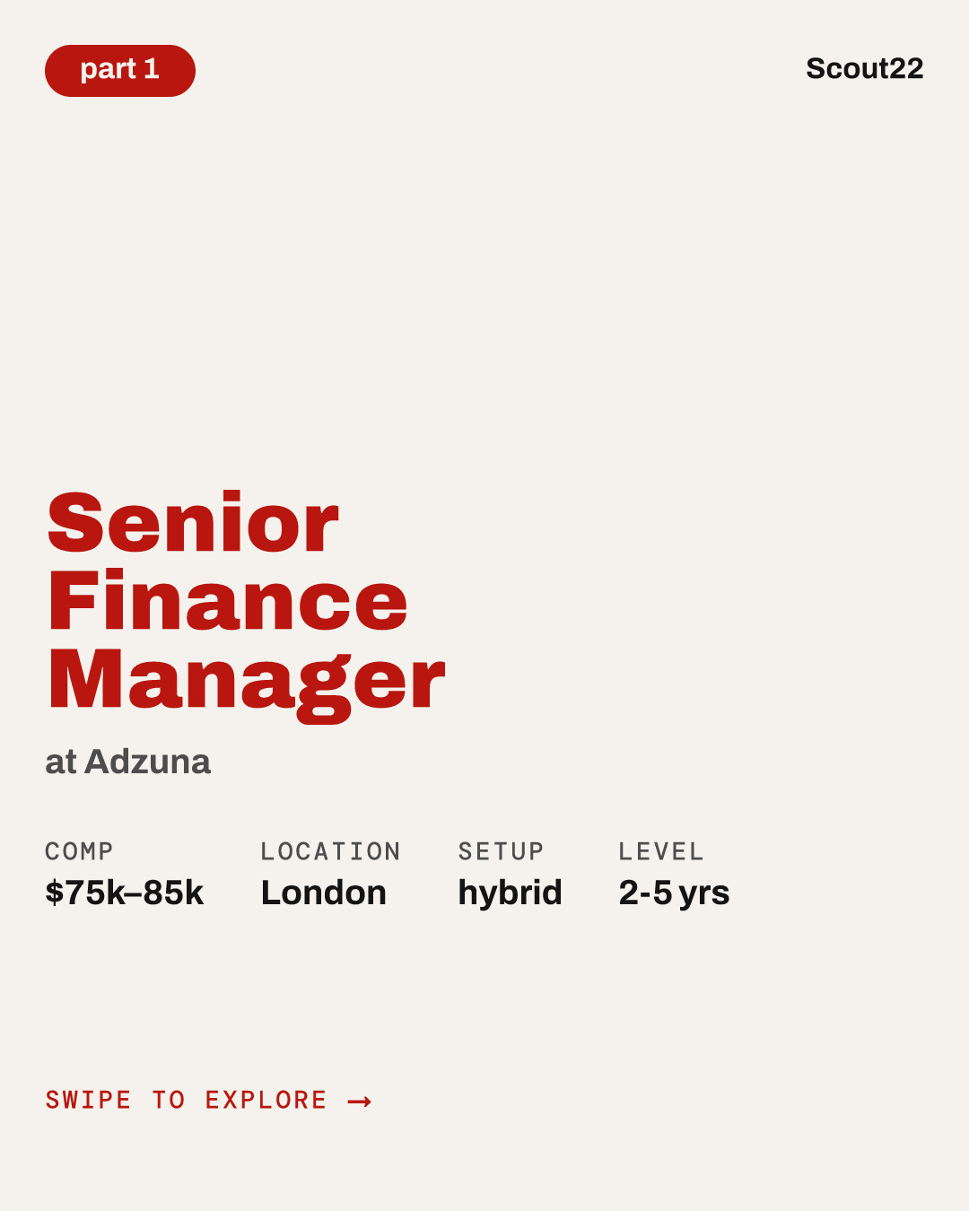 Senior Finance Manager at Adzuna