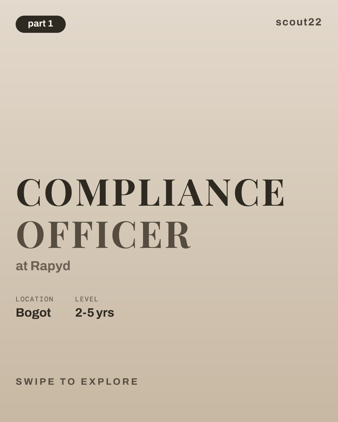 Compliance Officer at Rapyd