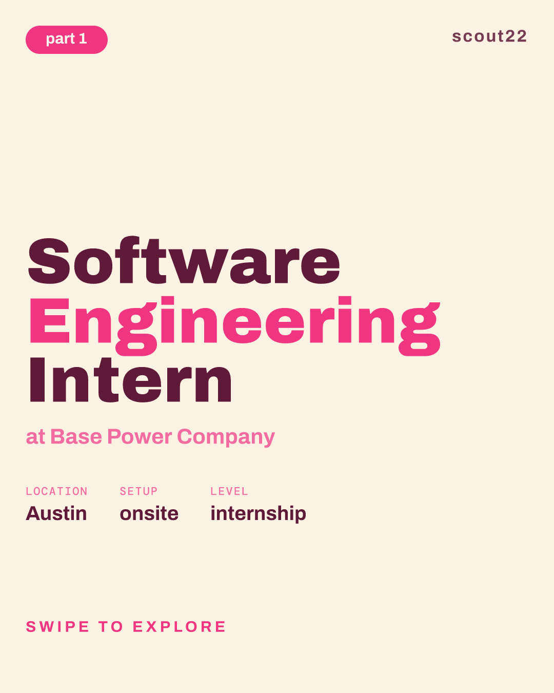 Software Engineering Intern at Base Power Company