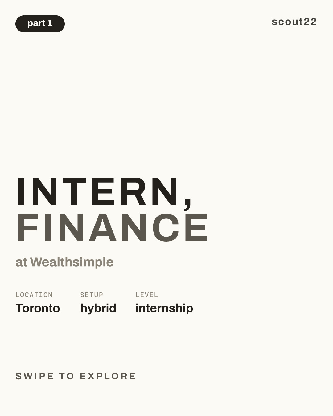 Intern, Finance at Wealthsimple