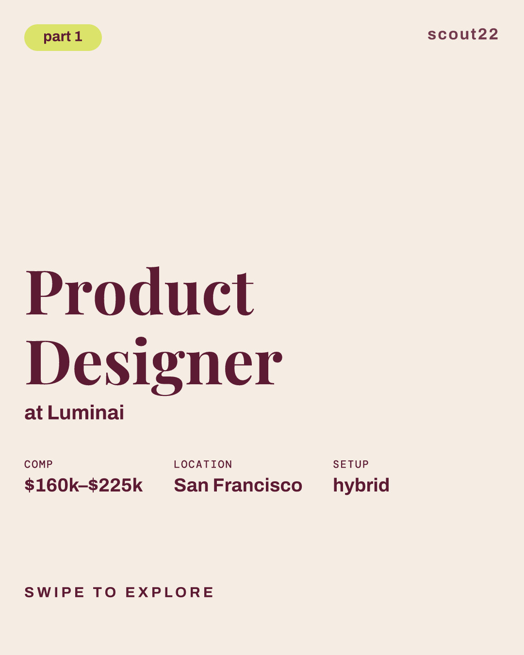 Product Designer at Luminai