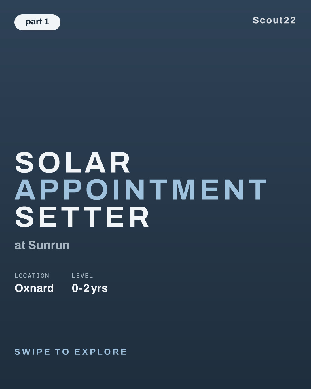 Solar Appointment Setter at Sunrun
