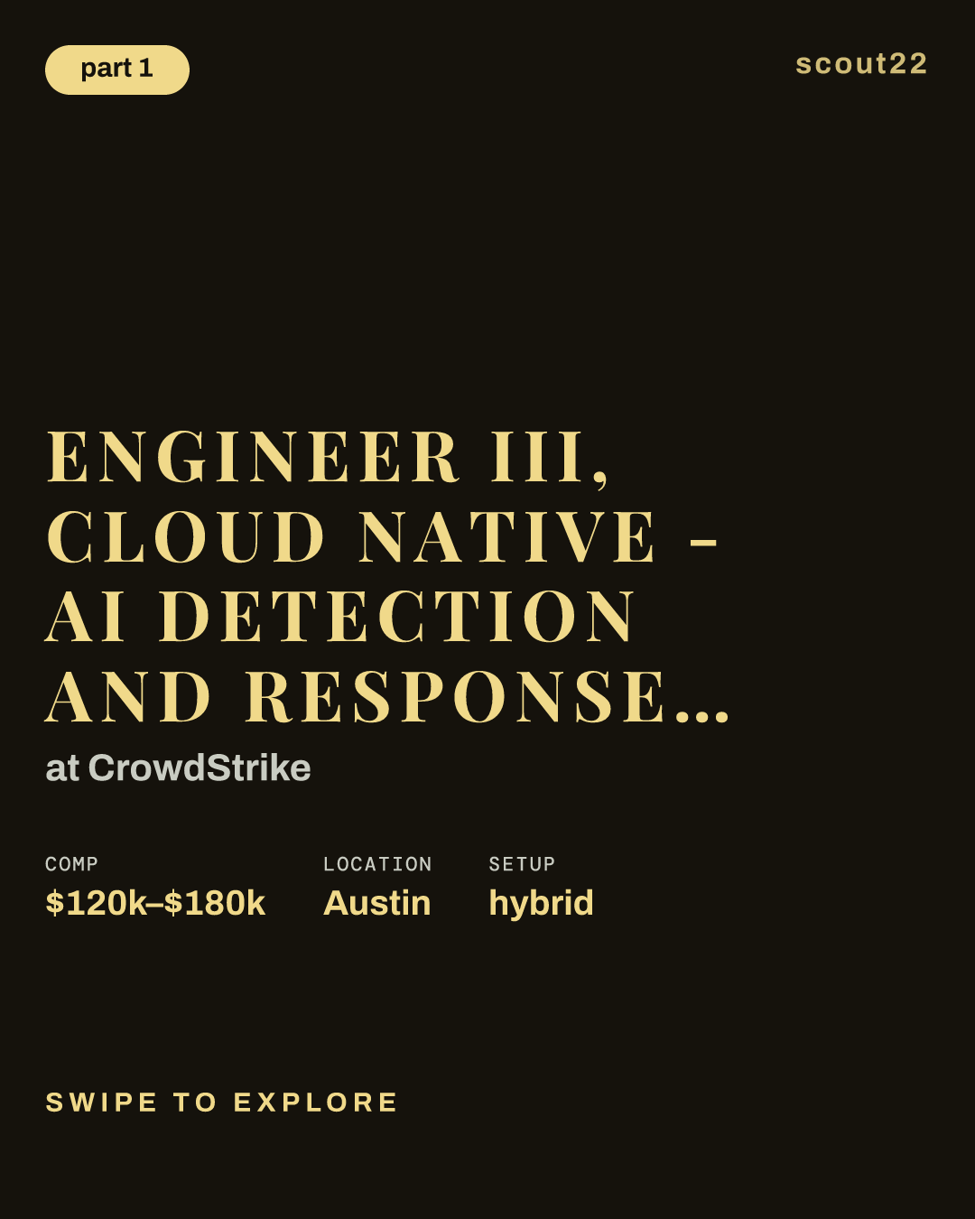 Engineer III, Cloud Native - AI Detection and Response (AIDR) (Hybrid) at CrowdStrike