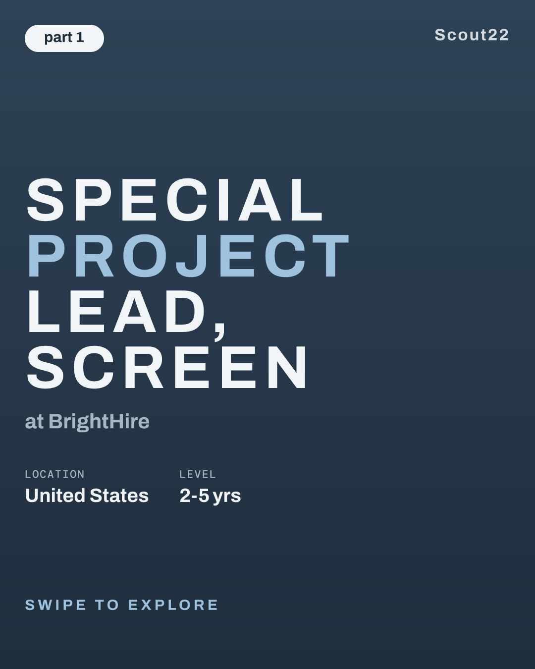 Special Project Lead, Screen at BrightHire