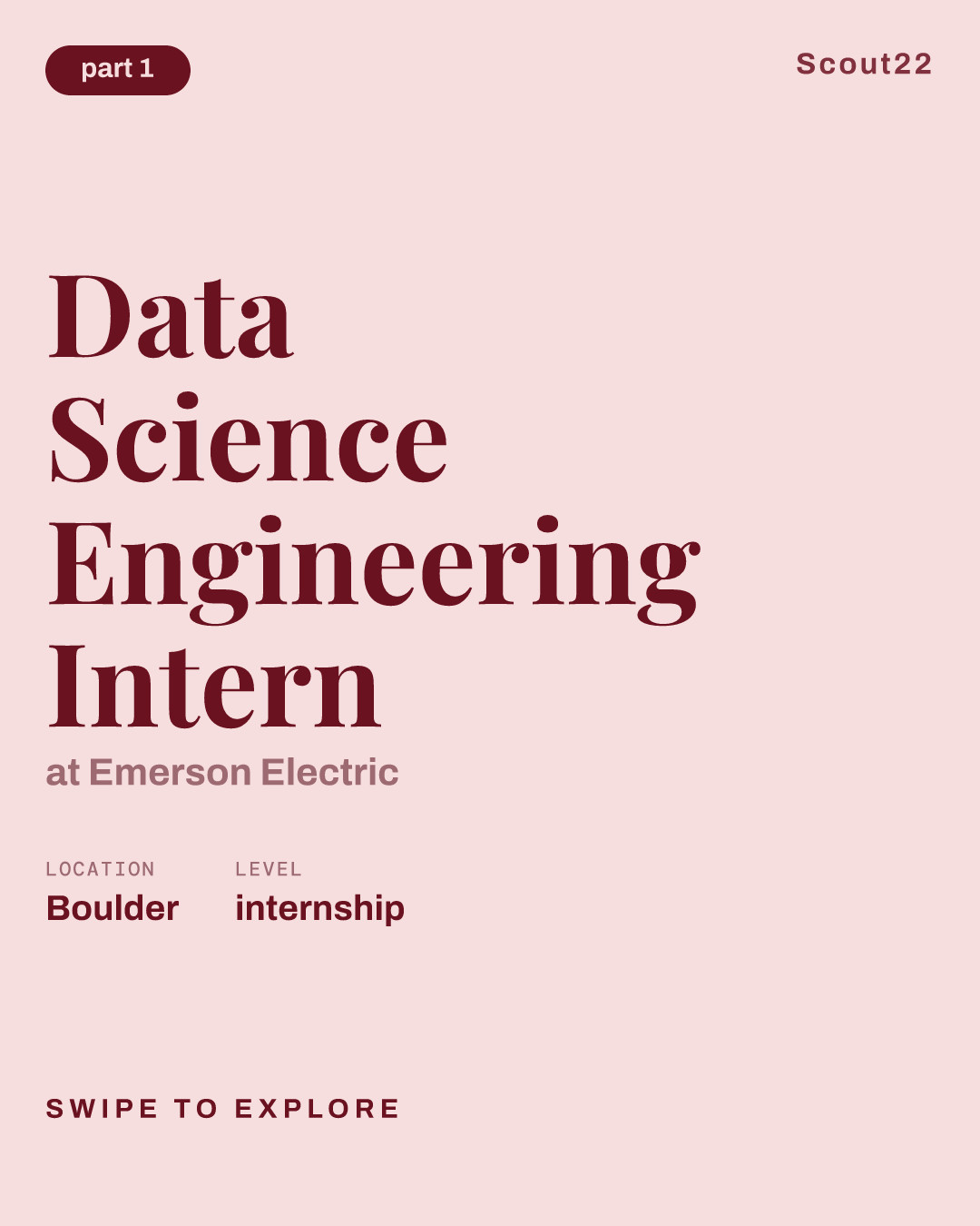 Data Science Engineering Intern at Emerson Electric