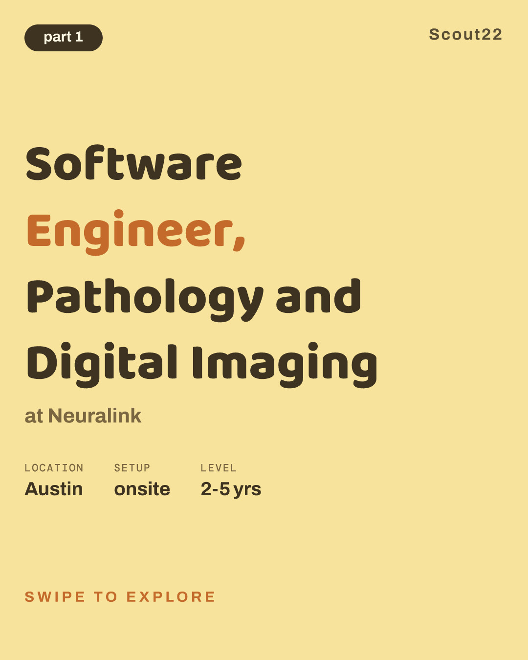 Software Engineer, Pathology and Digital Imaging at Neuralink
