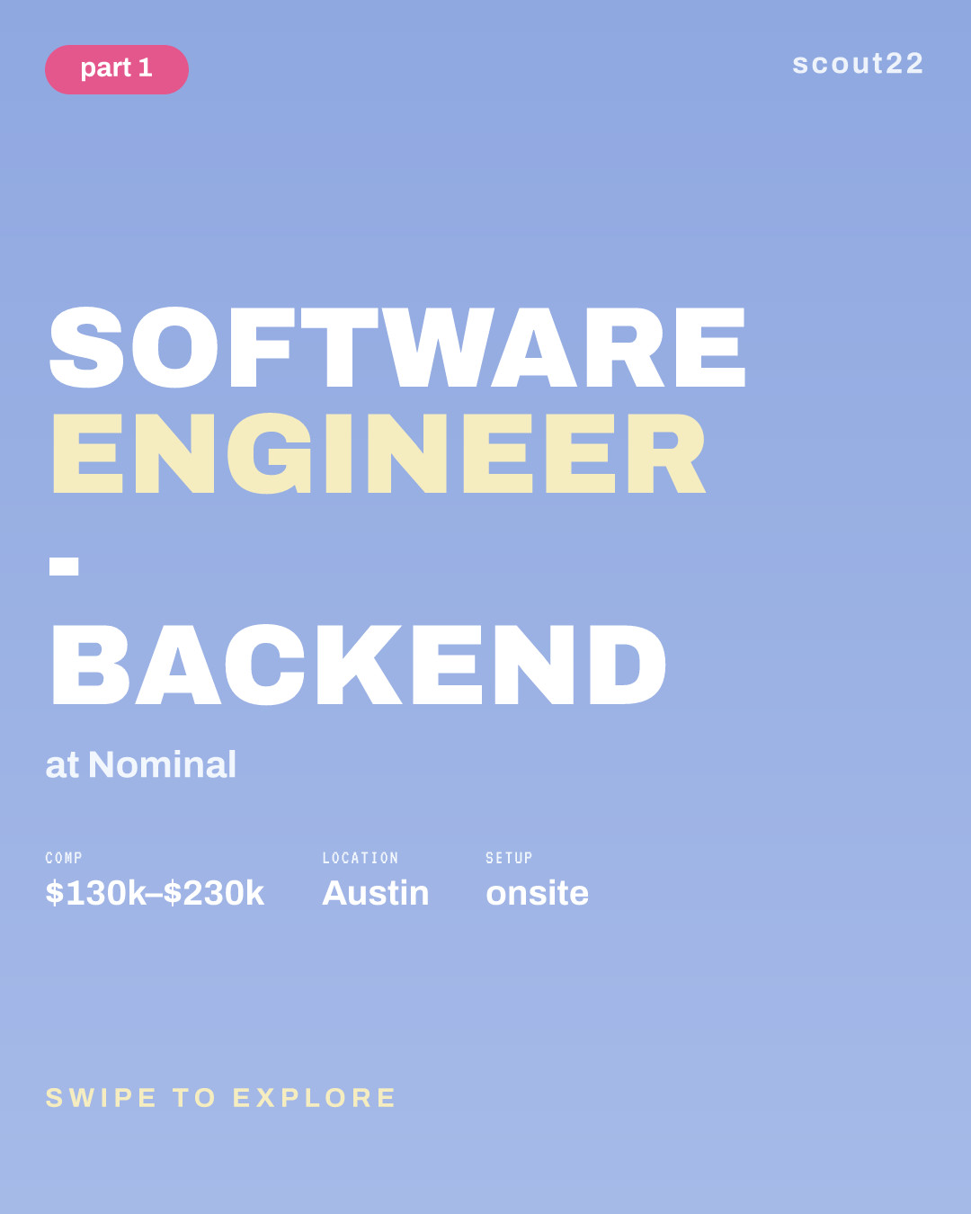 Software Engineer - Backend at Nominal