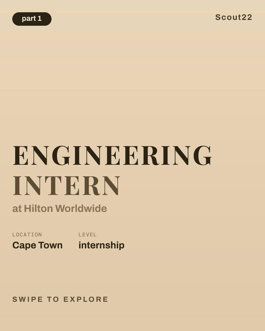 Engineering Intern at Hilton Worldwide