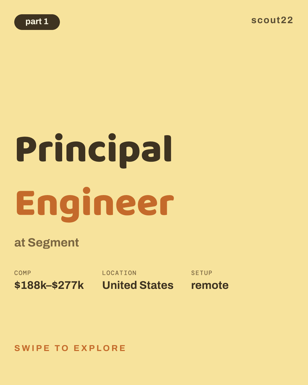 Principal Engineer at Segment