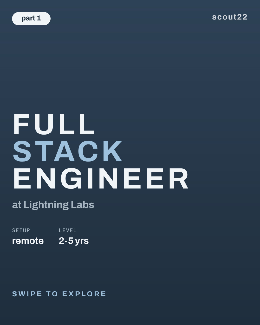 Full Stack Engineer at Lightning Labs