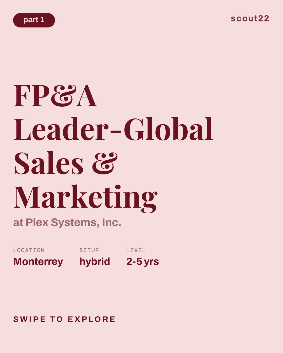FP&A Leader-Global Sales & Marketing at Plex Systems, Inc.