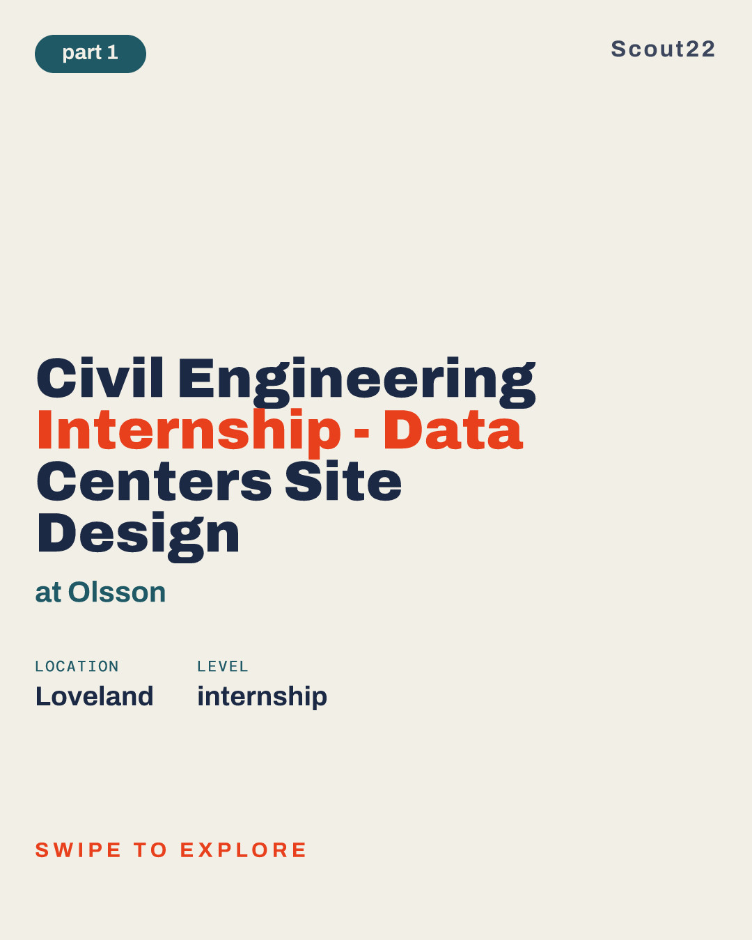 Civil Engineering Internship - Data Centers Site Design at Olsson