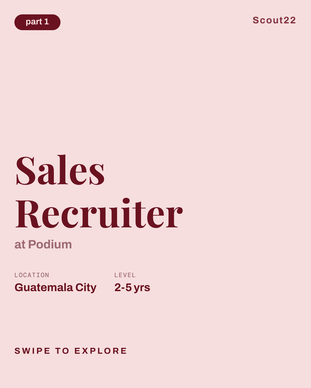 Sales Recruiter at Podium
