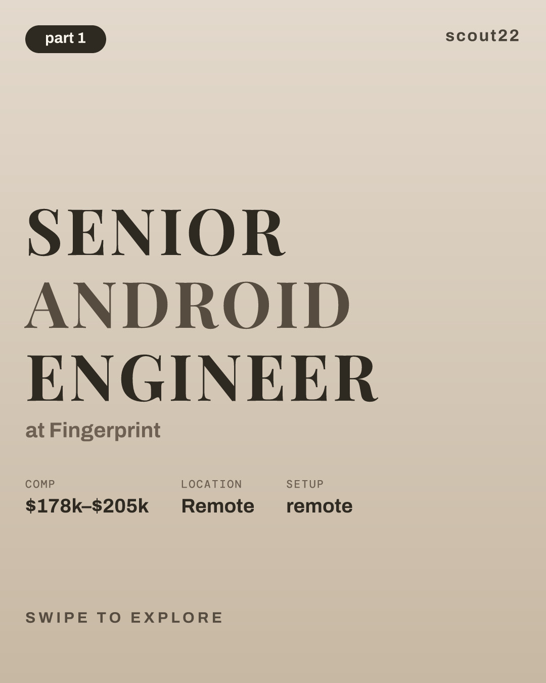 Senior Android Engineer at Fingerprint