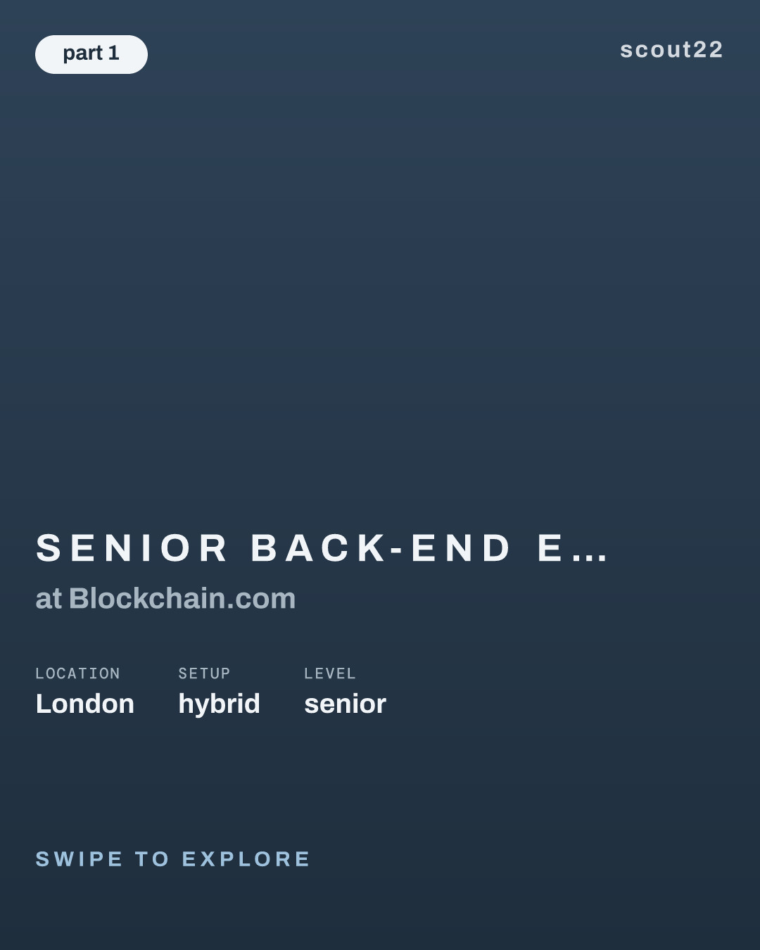 Senior Back-End Engineer, Trading Platform at Blockchain.com