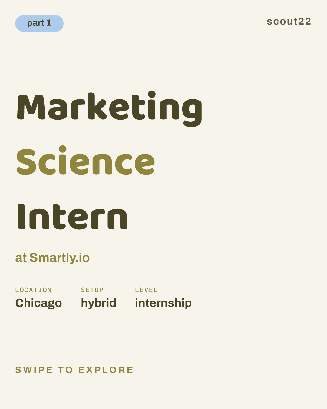 Marketing Science Intern at Smartly.io