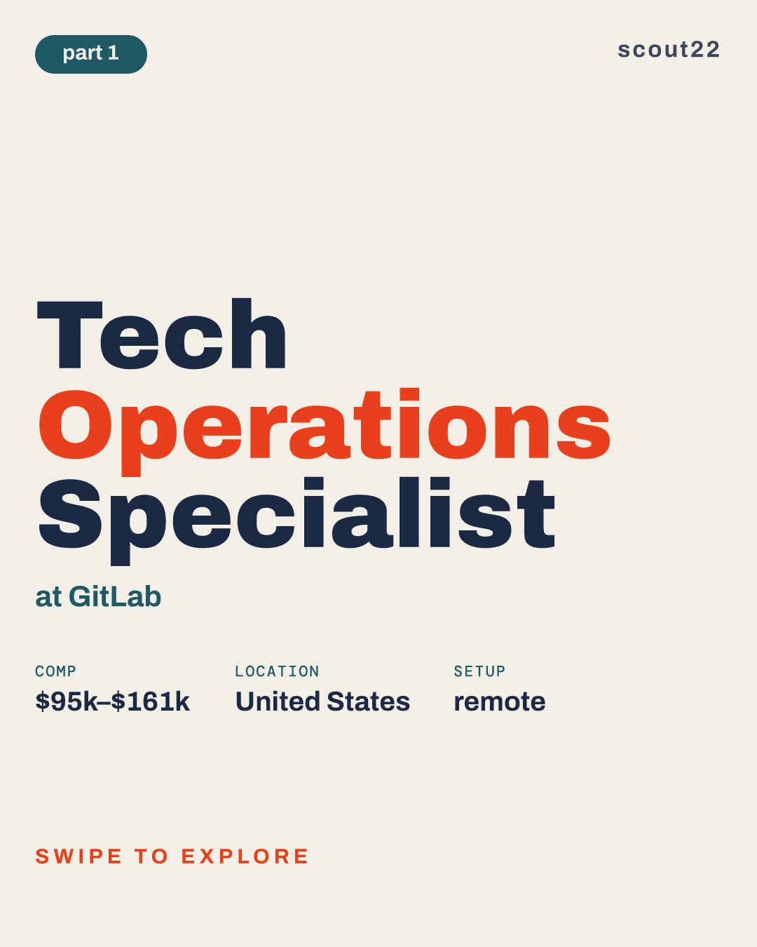 Tech Operations Specialist at GitLab