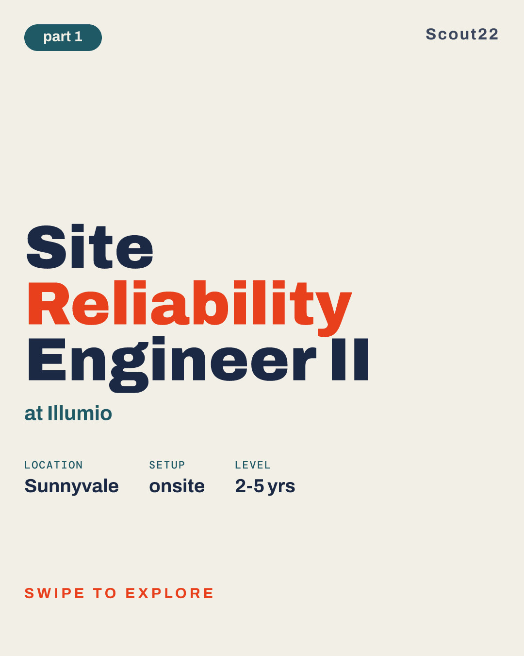 Site Reliability Engineer II at Illumio