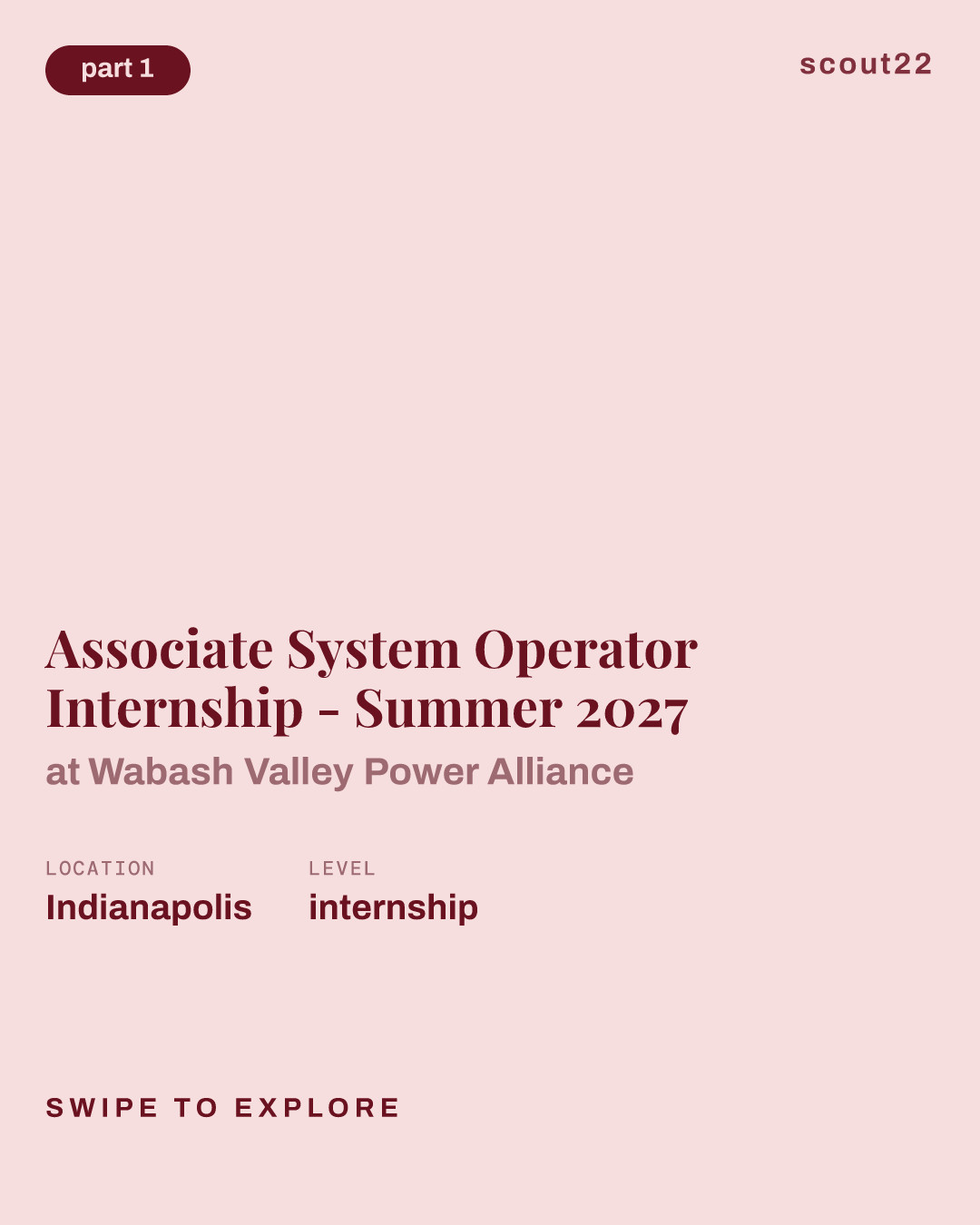 Associate System Operator Internship - Summer 2027 at Wabash Valley Power Alliance