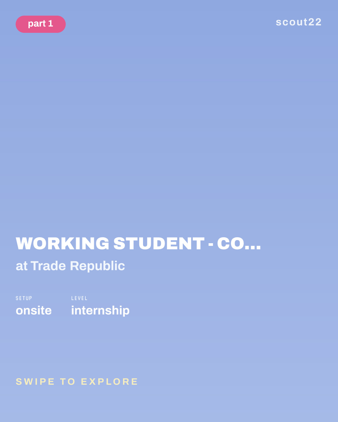 Working Student - Corporate IT & Operations (London) at Trade Republic