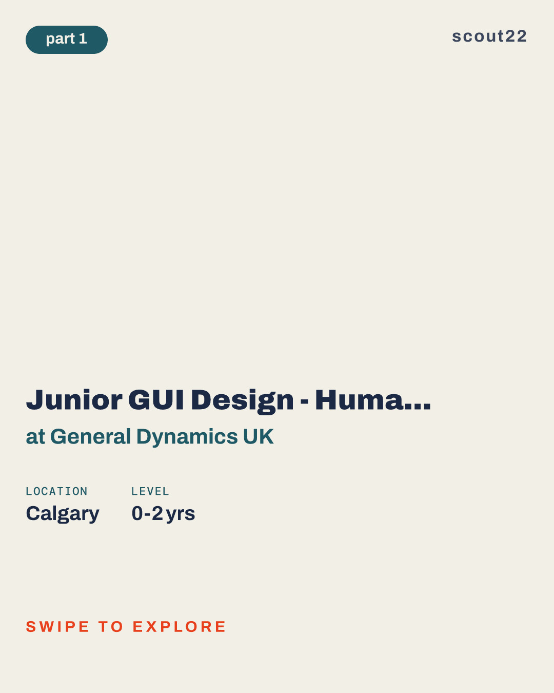 Junior GUI Design - Human Factors Engineering at General Dynamics UK