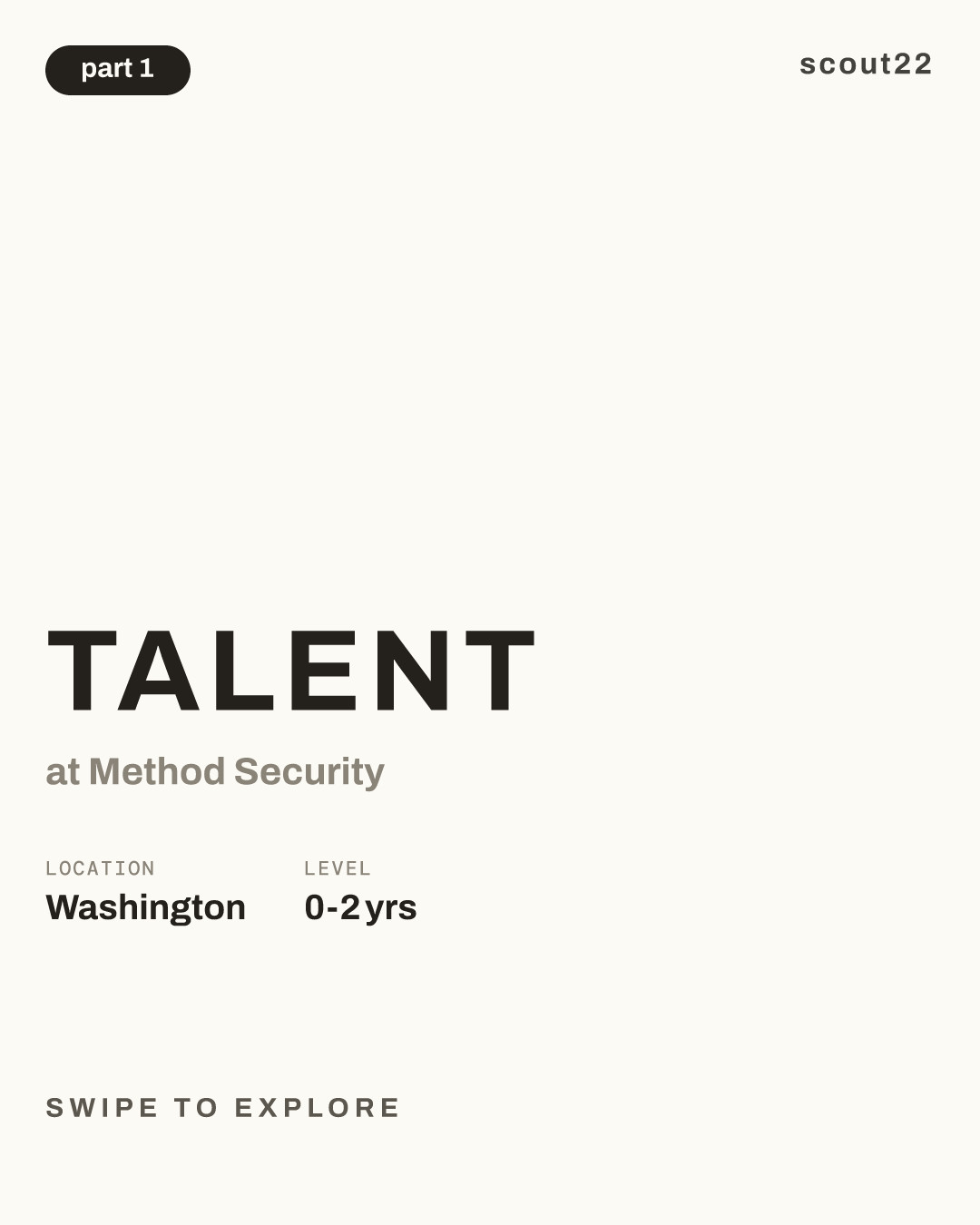 Talent at Method Security