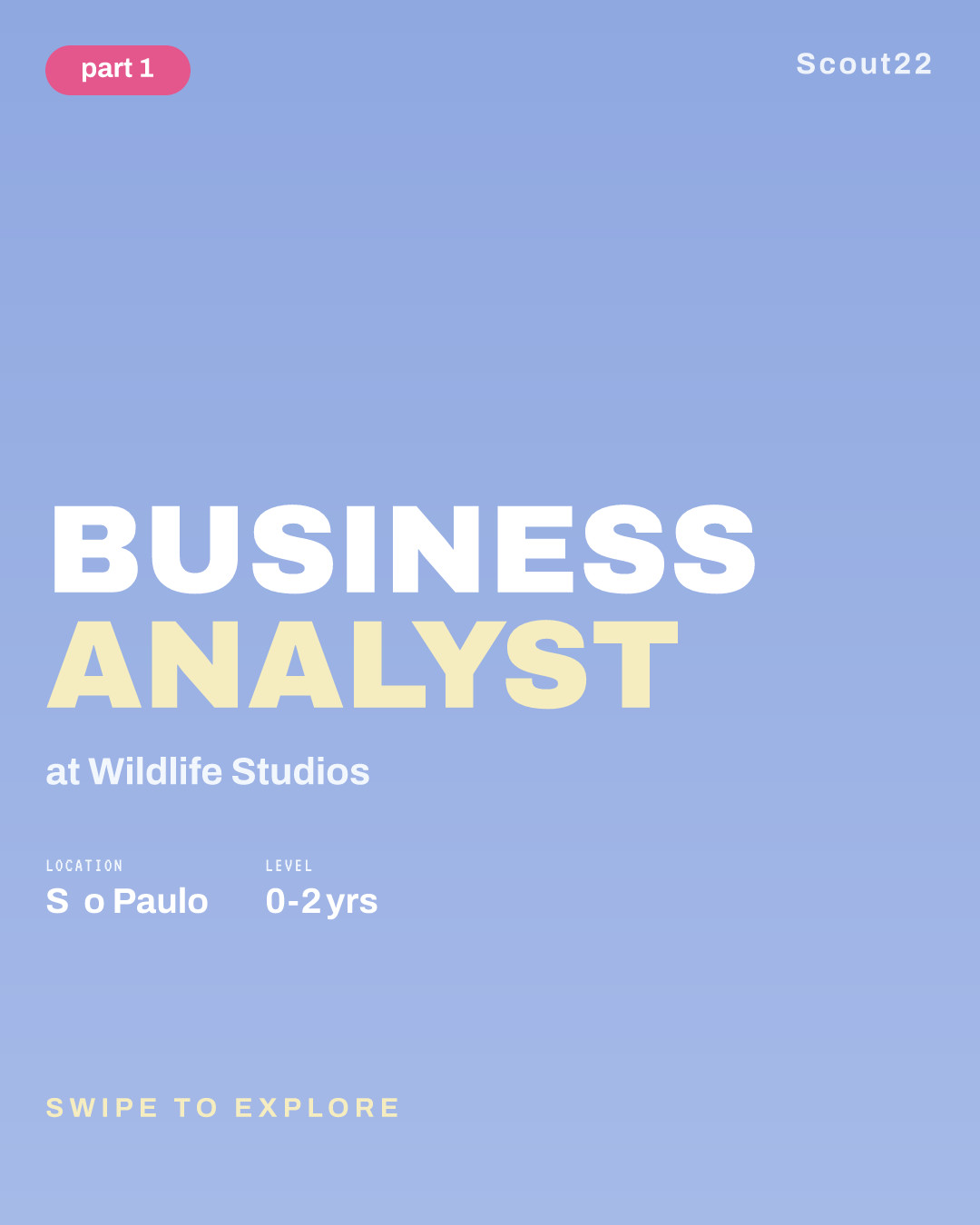 Business Analyst at Wildlife Studios