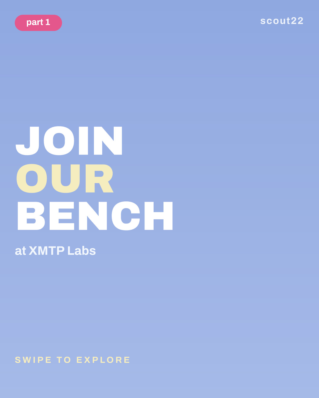 Join our bench at XMTP Labs