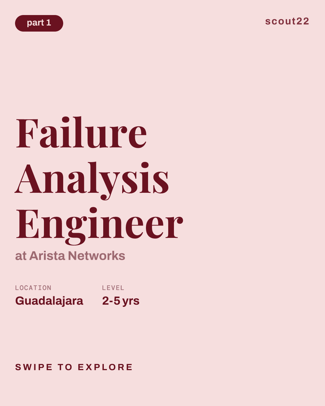 Failure Analysis Engineer at Arista Networks