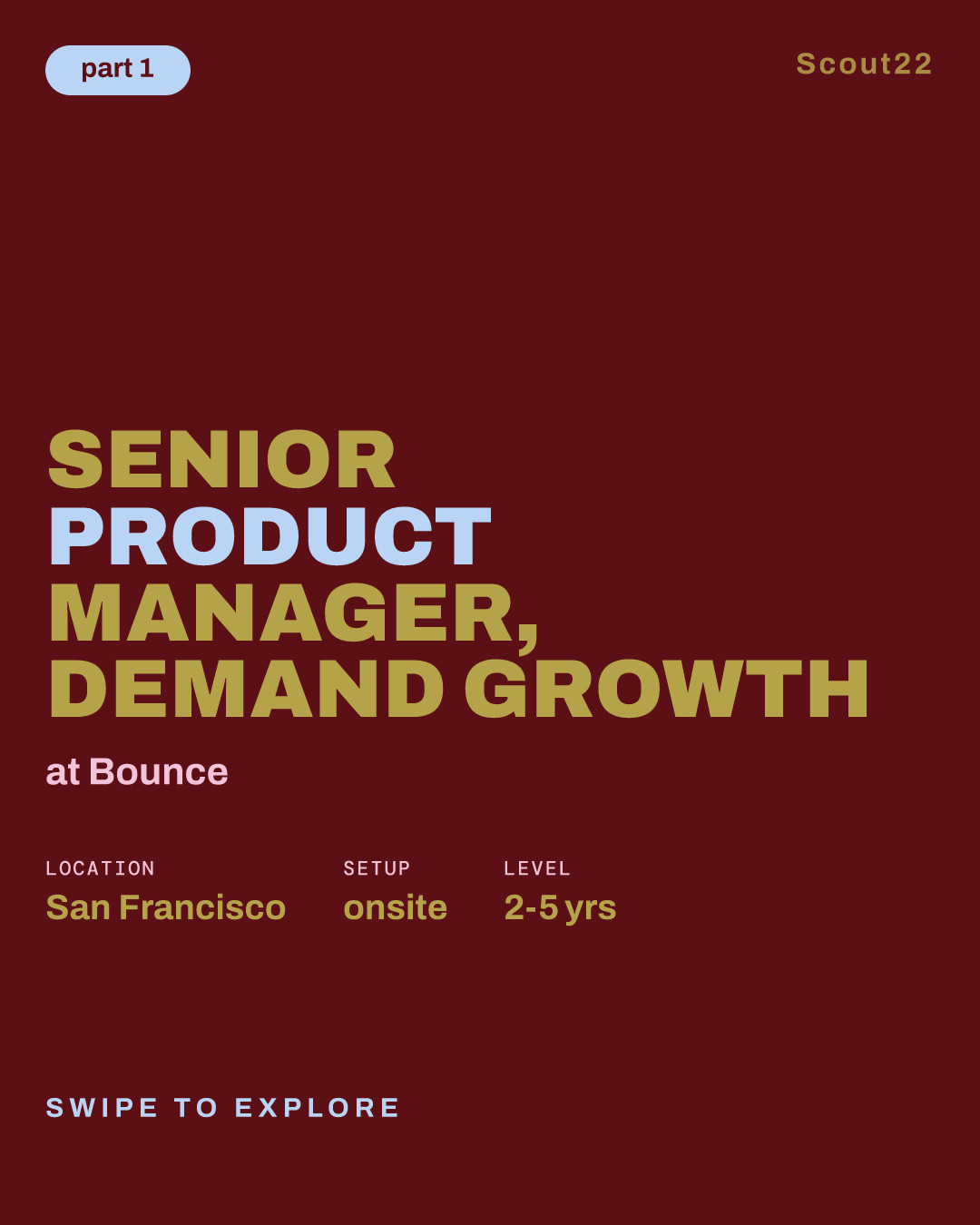 Senior Product Manager, Demand Growth at Bounce