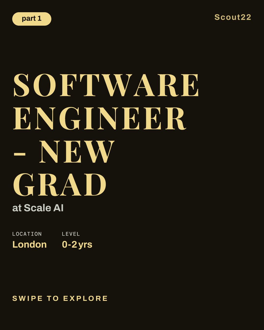 Software Engineer - New Grad at Scale AI