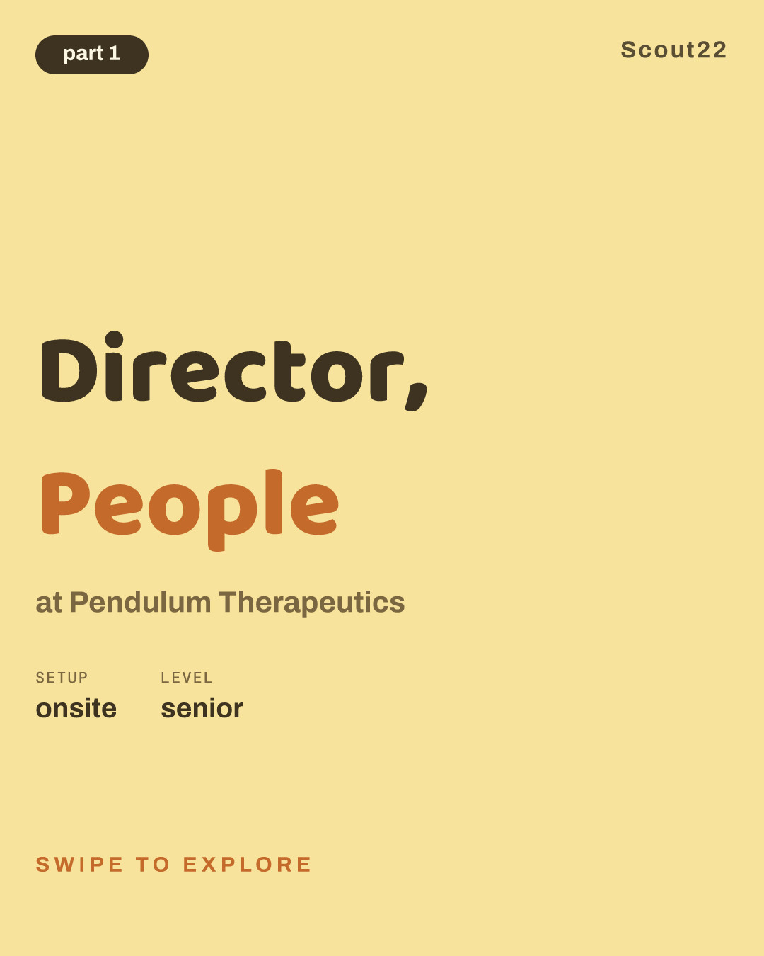 Director, People at Pendulum Therapeutics