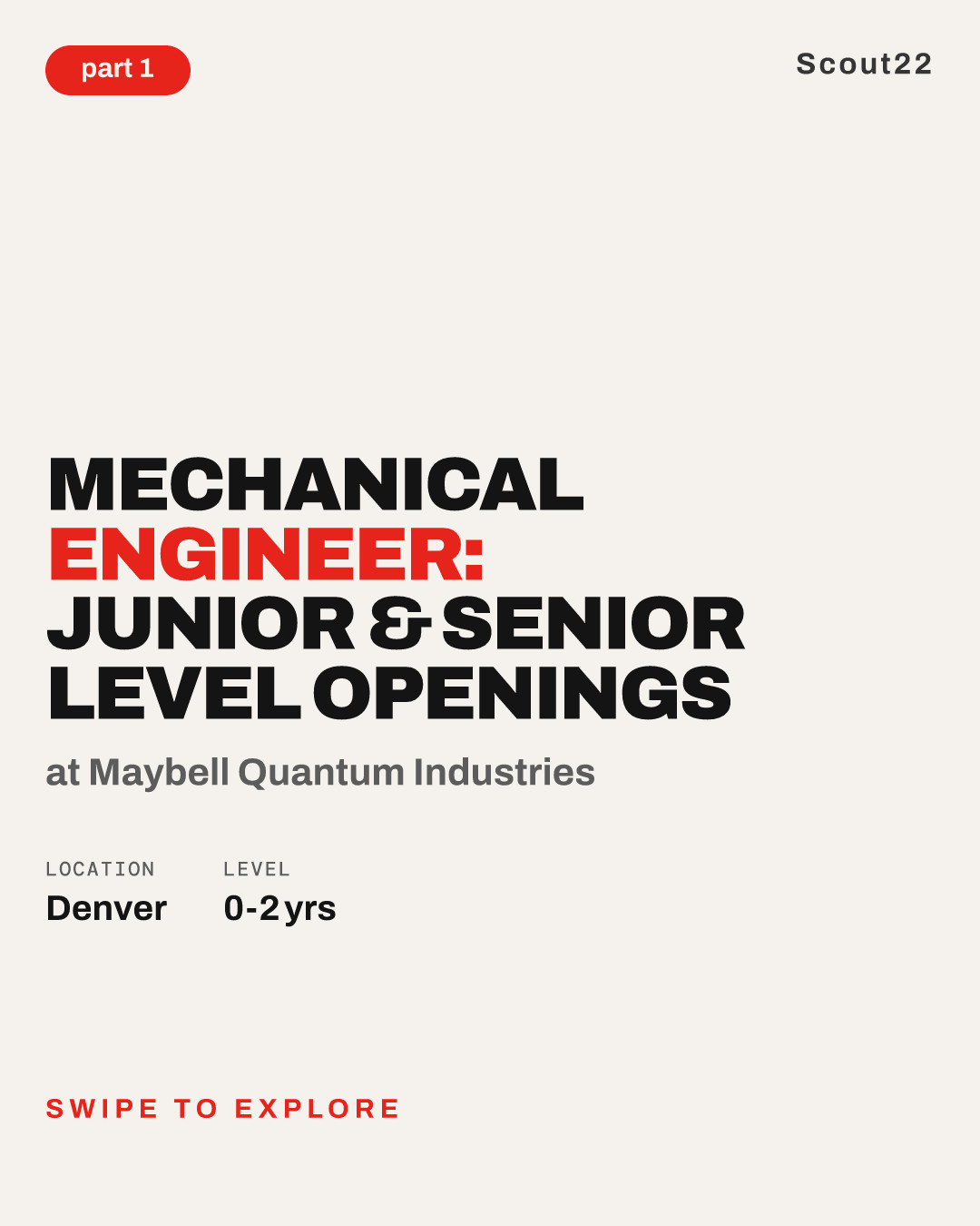 Mechanical Engineer: Junior & Senior Level Openings at Maybell Quantum Industries