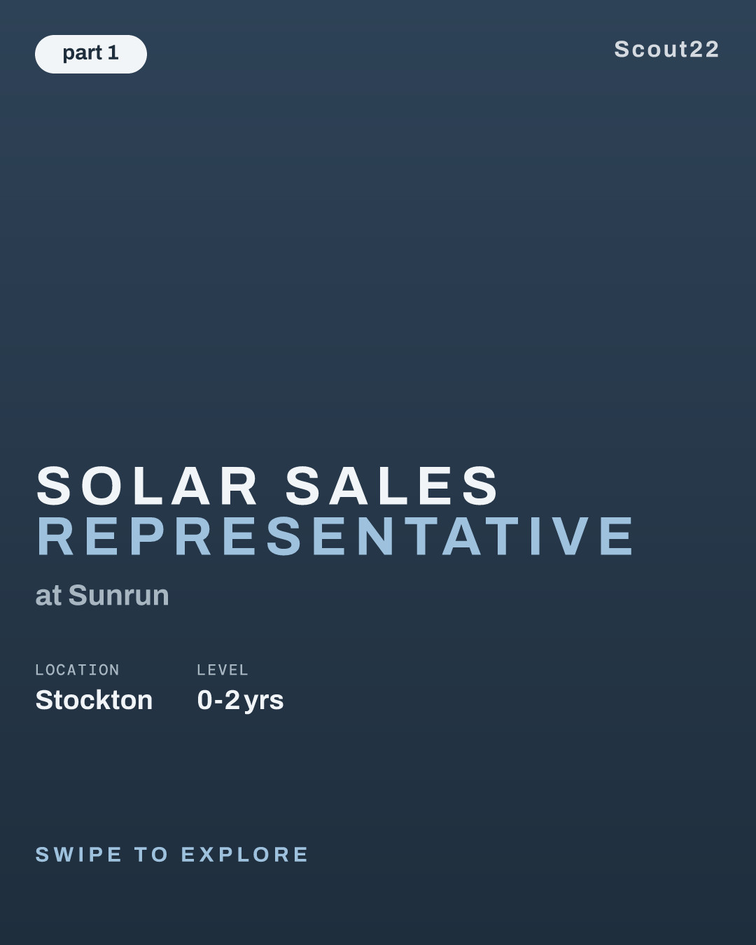 Solar Sales Representative at Sunrun