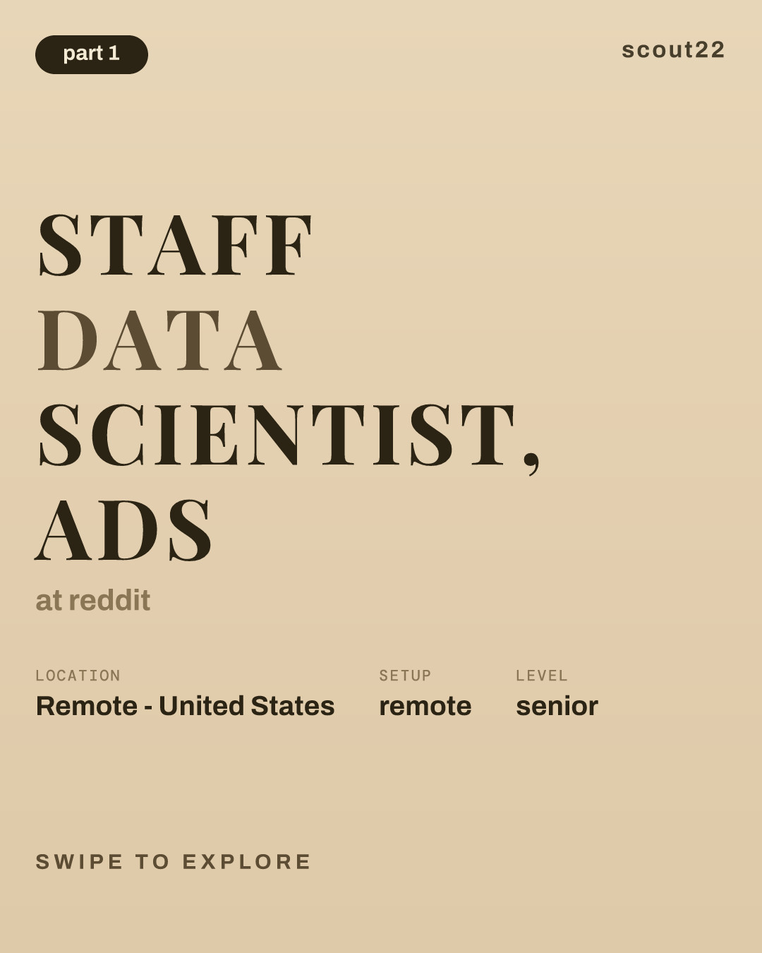 Staff Data Scientist, Ads at reddit