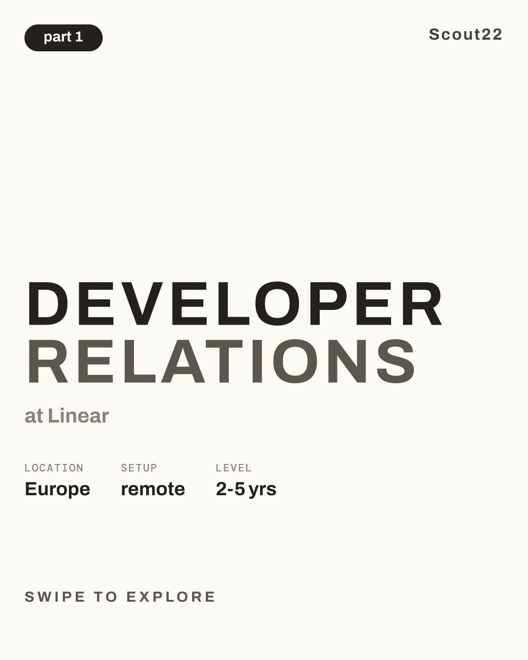 Developer Relations at Linear