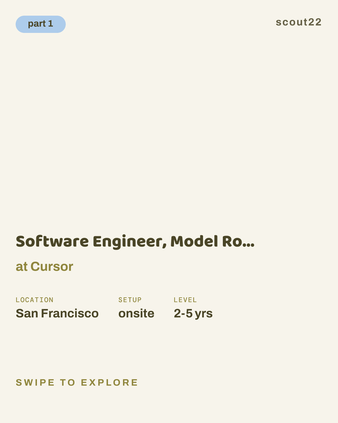 Software Engineer, Model Routing & Inference at Cursor