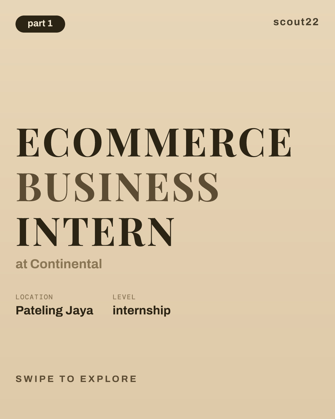 eCommerce Business Intern at Continental