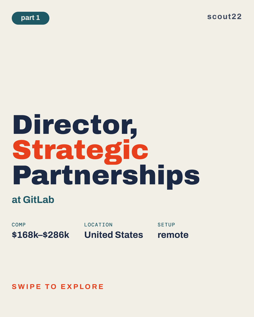 Director, Strategic Partnerships at GitLab