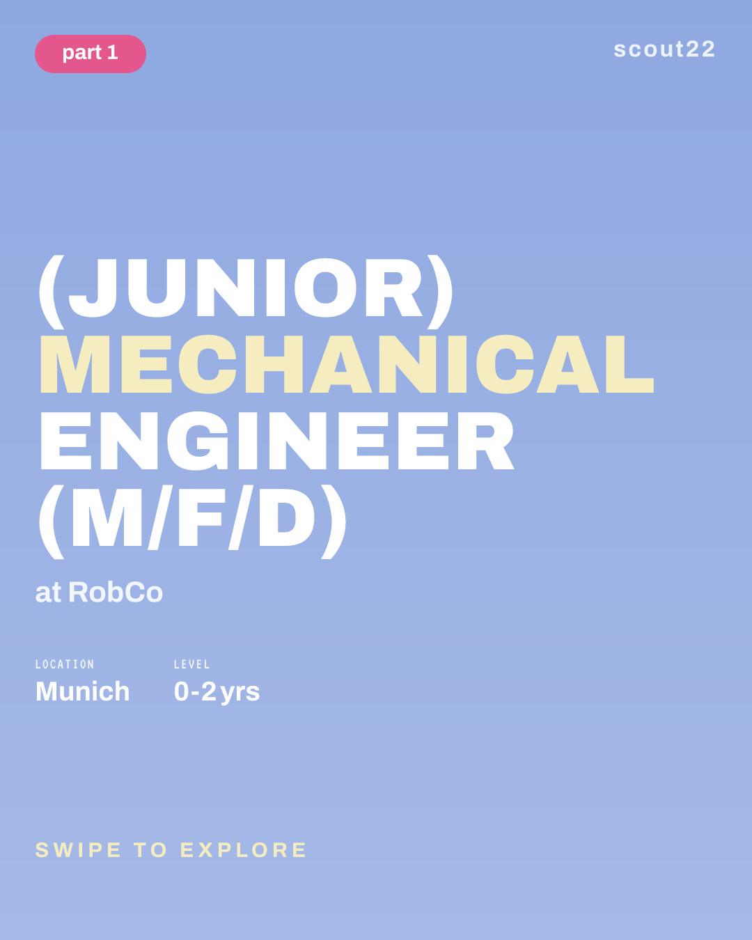 (Junior) Mechanical Engineer (m/f/d) at RobCo