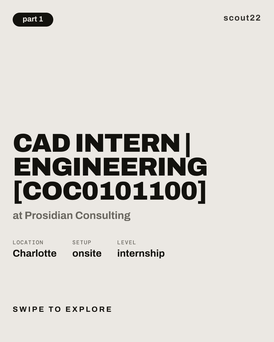 CAD Intern | Engineering [COC0101100] at Prosidian Consulting